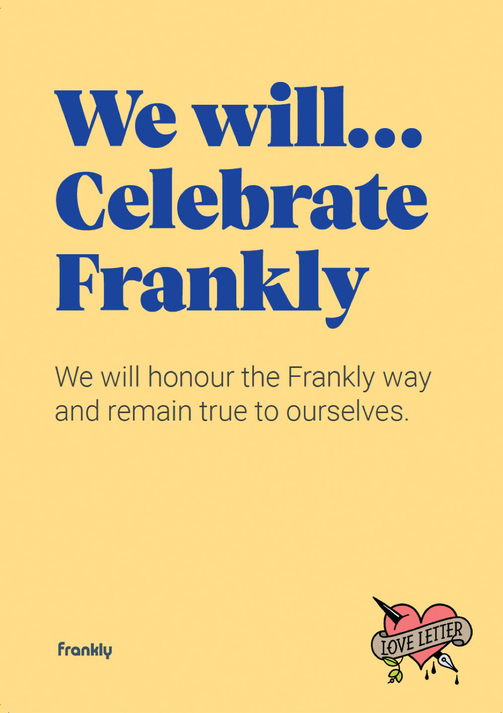 GROW poster yellow colour