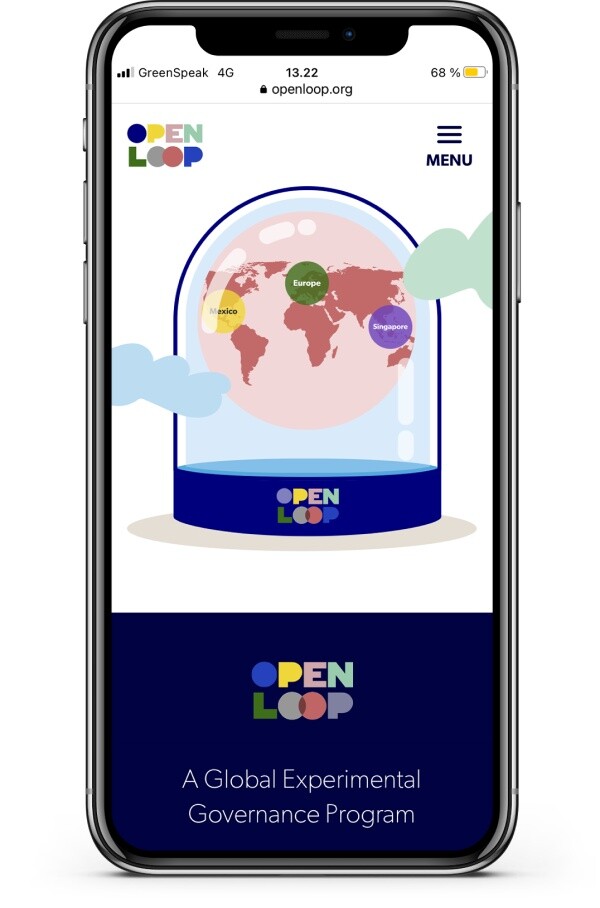 Mobile site of Open Loop