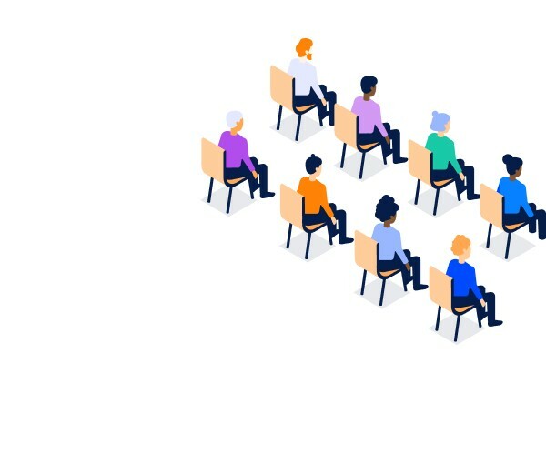 People sittings on a chair